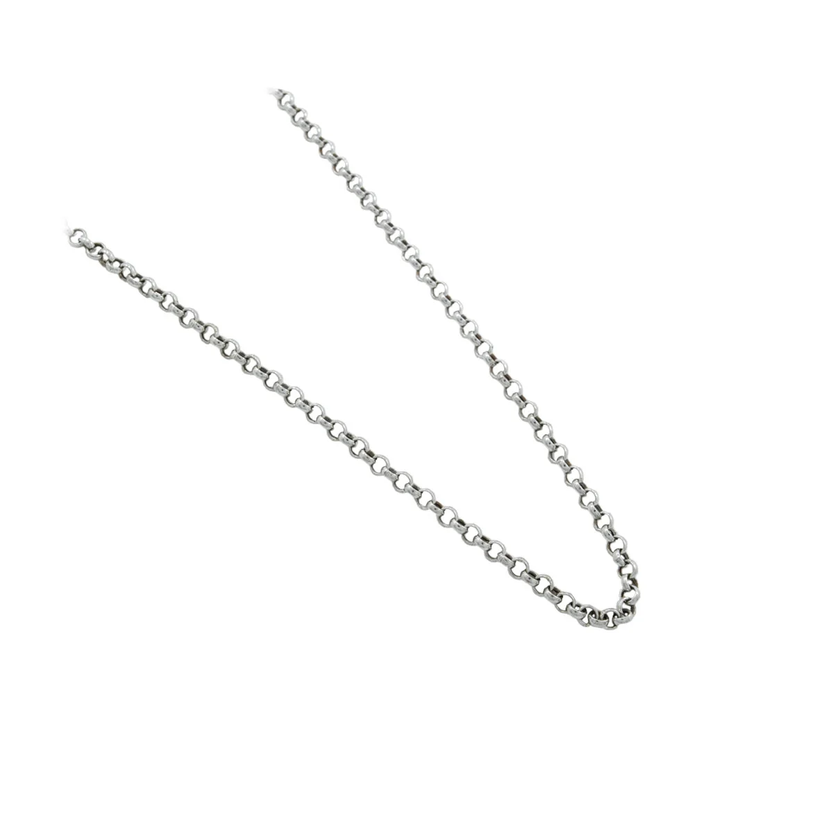 14 Carat  White Gold  Chain